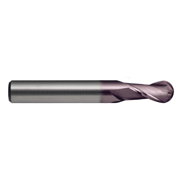 E/MILL E314 5/16" REG. BALL 2 Flute R30 VHM AlCrN