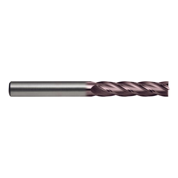E/MILL E344 10mm X/LONG 4 Flute R30 VHM AlCrN