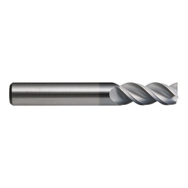 E/MILL E400 12mm x 12mm 3F LONG 45°/46°/44° HA VHM CrN