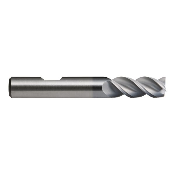 E/MILL E401 8mm x 8mm 3F LONG 45°/46°/44° HB VHM CrN