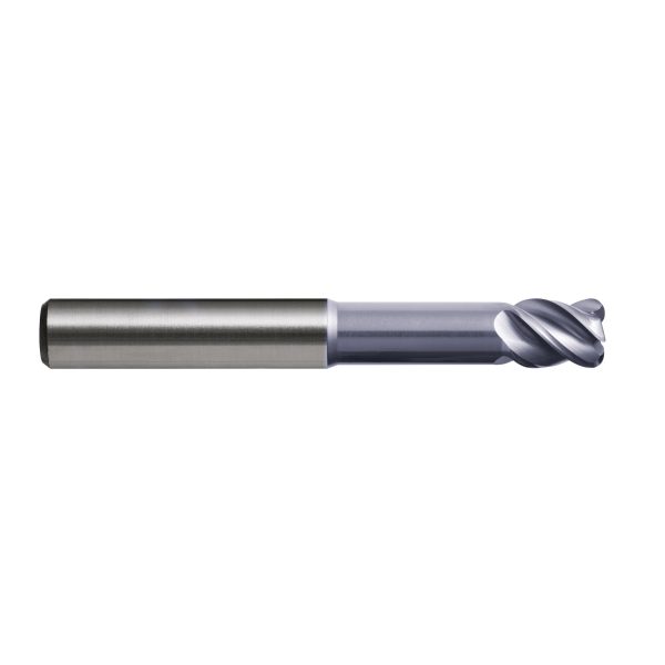 E/MIL E430 10 x 10 x R1.5 4F LONG REACH 45/44 HA VHM AlCrN