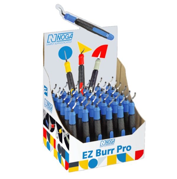 NOGA DEBURRING TOOL EZ BURR PRO 36 PIECE DISPLAY