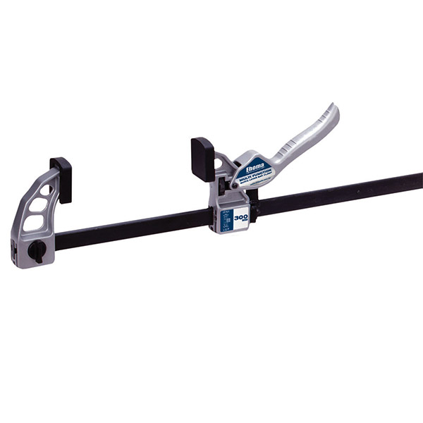 EHOMA LEVER BAR CLAMP, ALLOY BODY, 400KG CLAMP FORCE, 450MM X 85MM