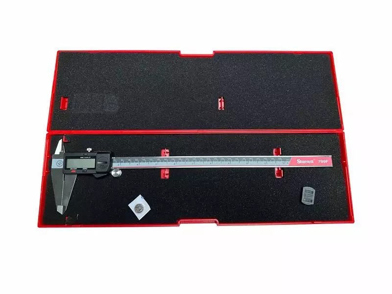 Starrett Electronic Digital Caliper 12in 300mm EC799BF-12/300 Fractional Display Caliper 300mm STREC799BF12 - Image 2