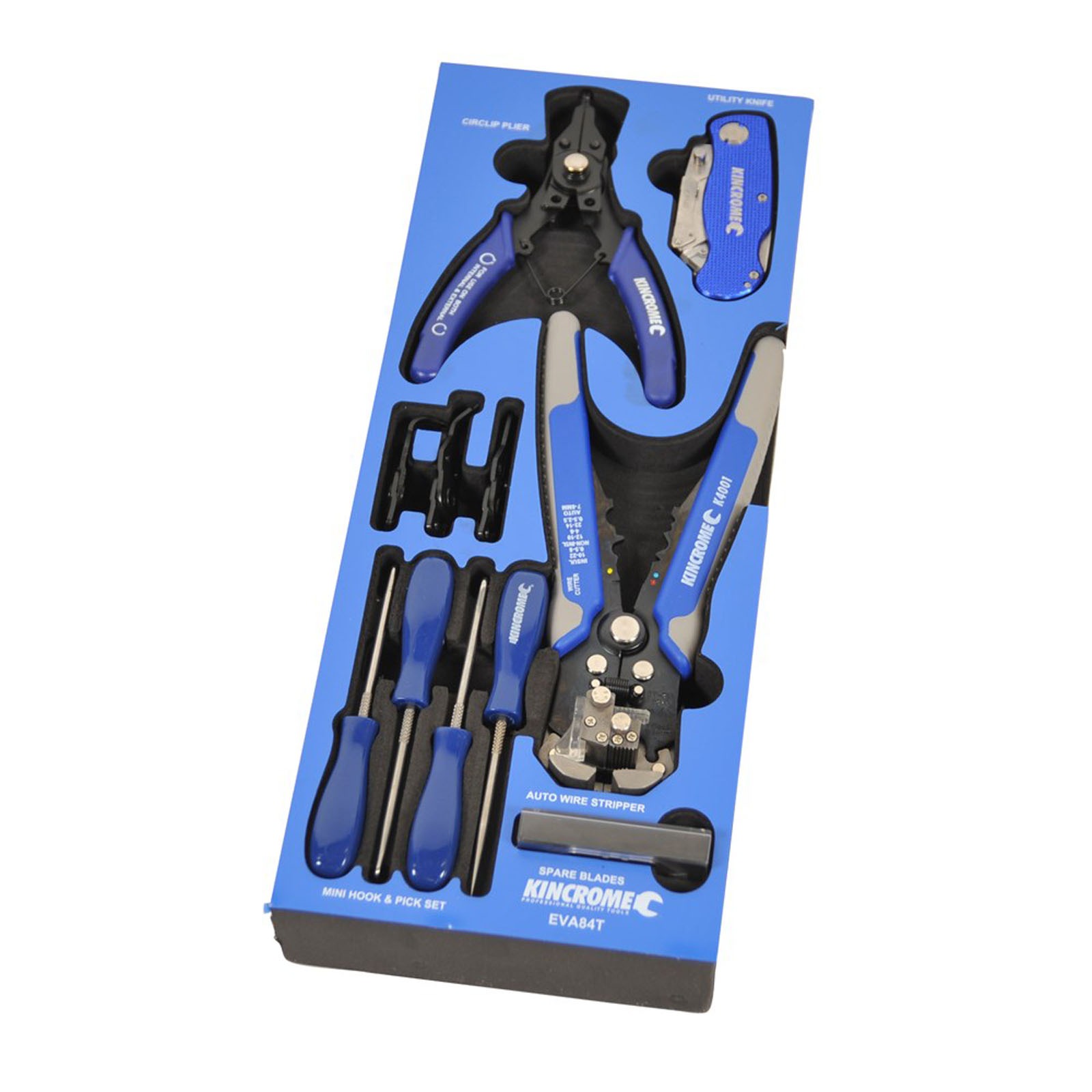 KINCROME EVA84T 11P PLIER/KNF TRAY TRUCK BOX