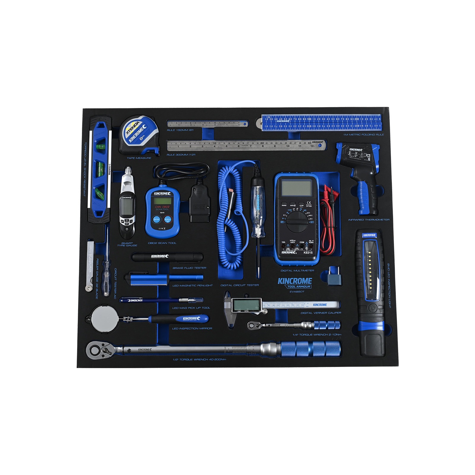 KINCROME EVA850T 20P MEASURE TRAY TOOL ARMOUR