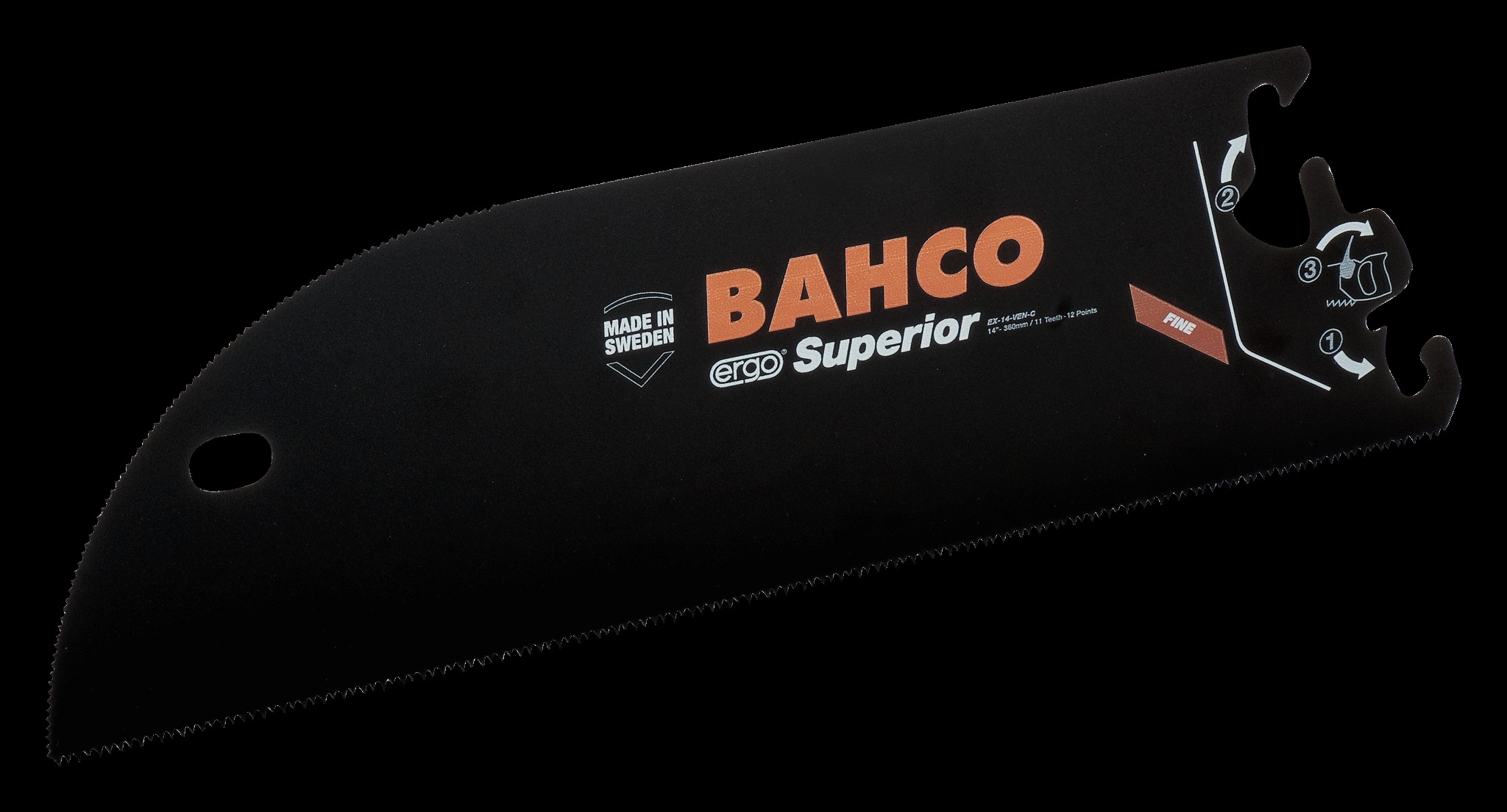 Bahco 14" XT11 teeth, veneer blade