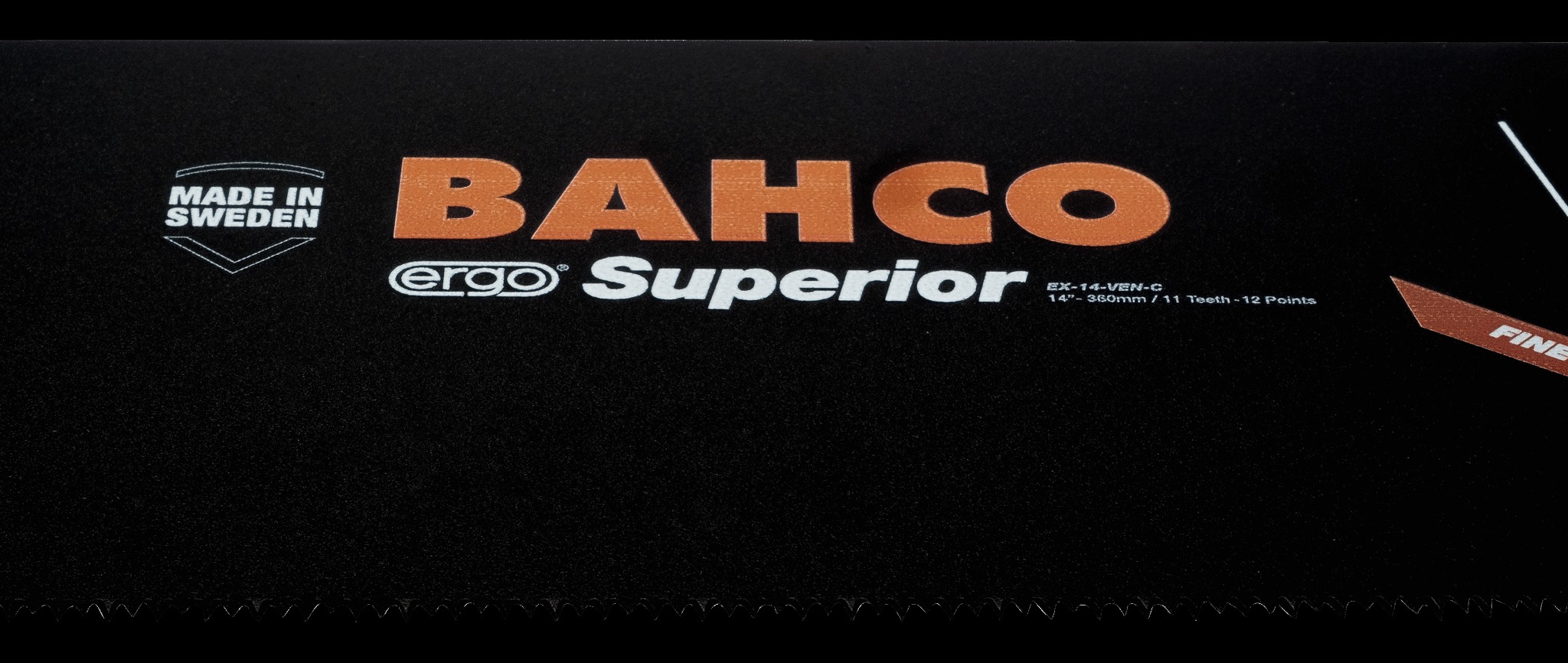 Bahco 14" XT11 teeth, veneer blade - Image 4