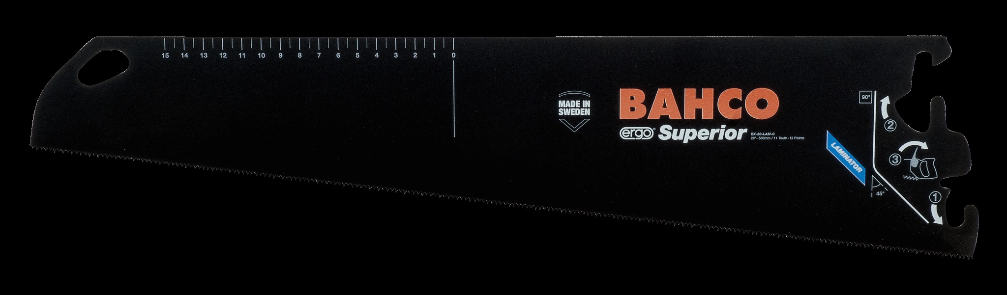 Bahco 20" XT11 teeth, laminator blade for flooring - Image 2