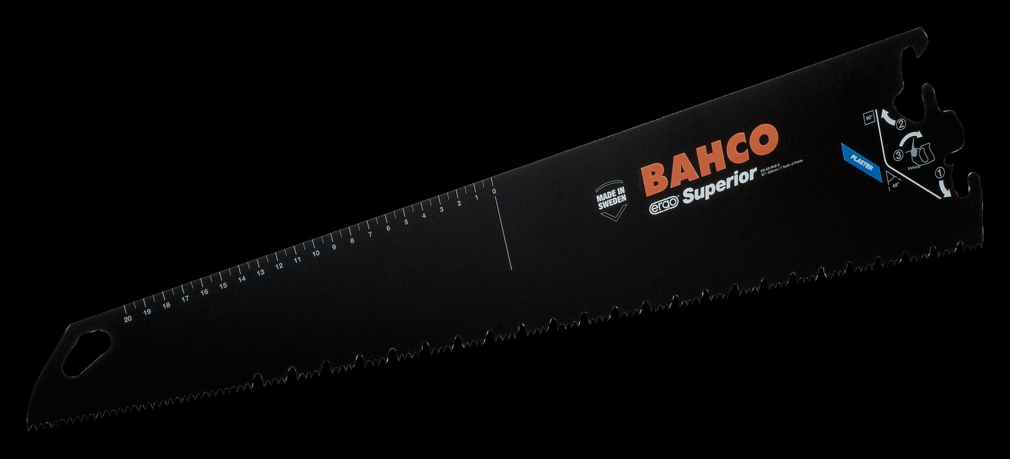 Bahco 22" GT7 teeth, plaster blade
