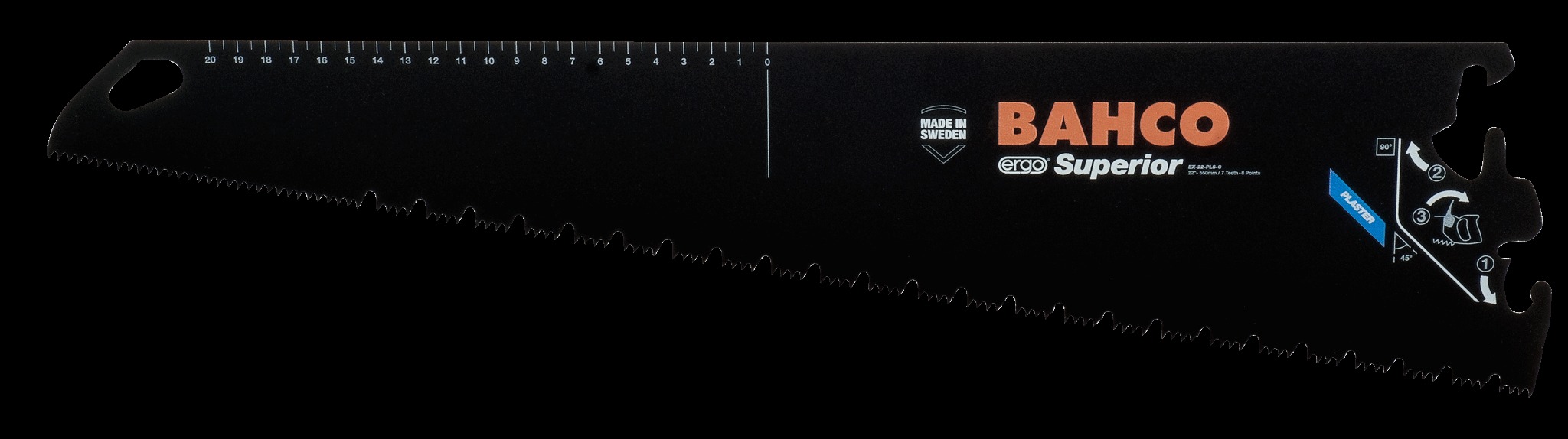 Bahco 22" GT7 teeth, plaster blade - Image 2