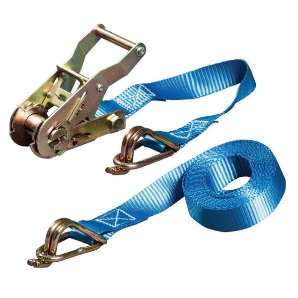 FASTY - STRAP 1000kg BLUE 5m x 25mm,2 PIECE,HOOKS