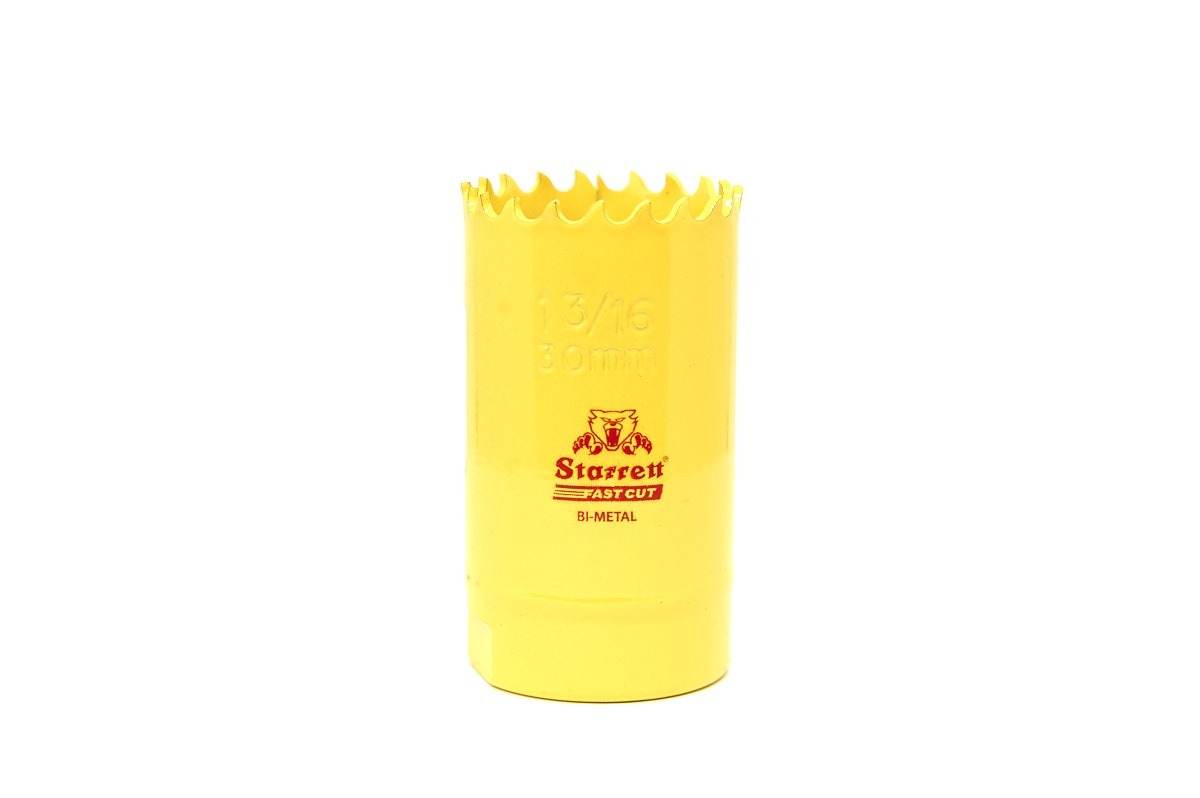Starrett - FCH Bi-Metal Fast Cut Holesaw 30mm (1.3/16inch)