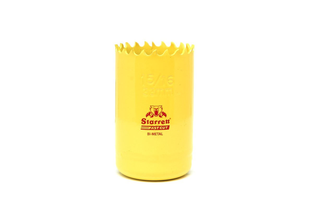 Starrett - FCH Bi-Metal Fast Cut Holesaw 33mm (1.5/16inch)