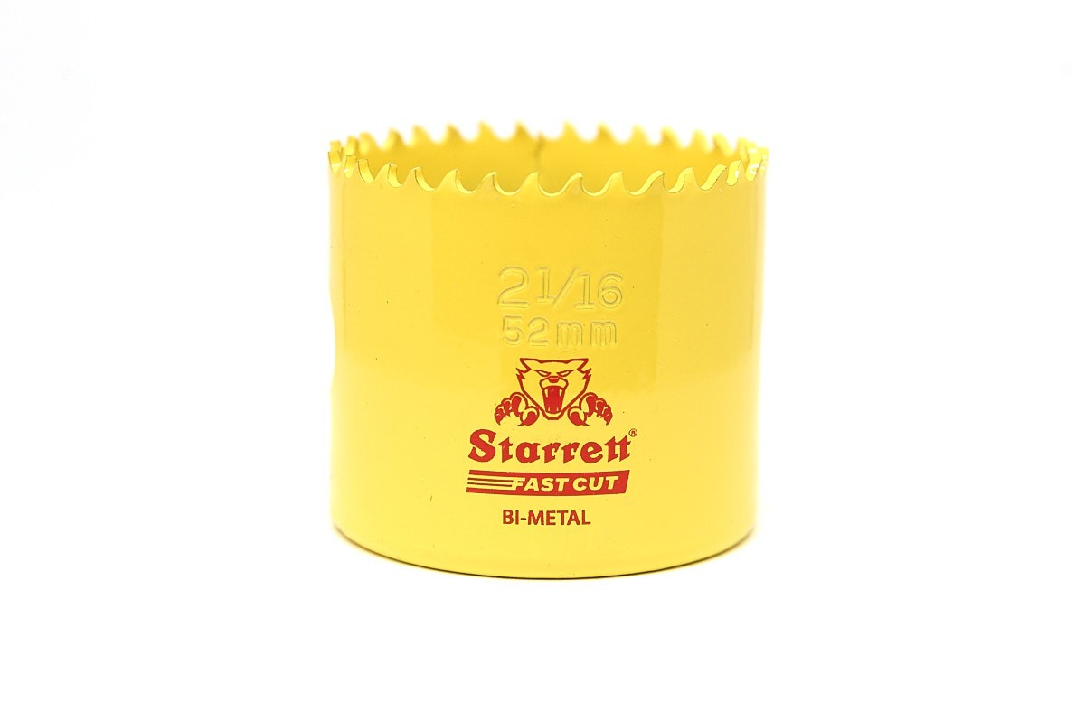 Starrett - FCH Bi-Metal Fast Cut Holesaw 52mm (2.1/16inch)