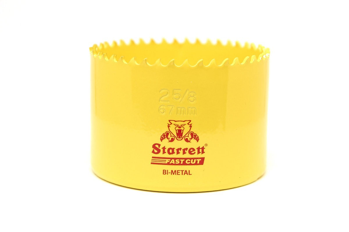 Starrett - FCH Bi-Metal Fast Cut Holesaw 67mm (2.5/8inch)