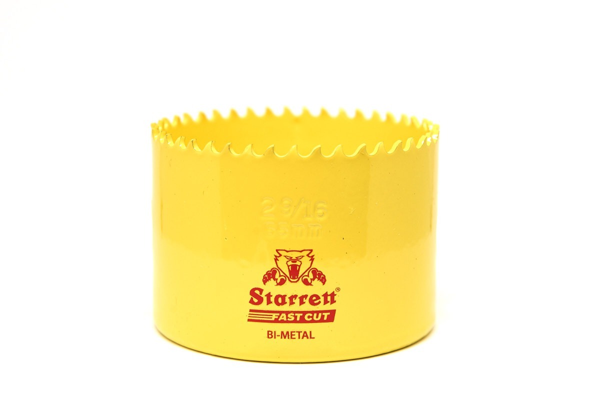 Starrett - FCH Bi-Metal Fast Cut Holesaw 65mm (2.9/16inch)