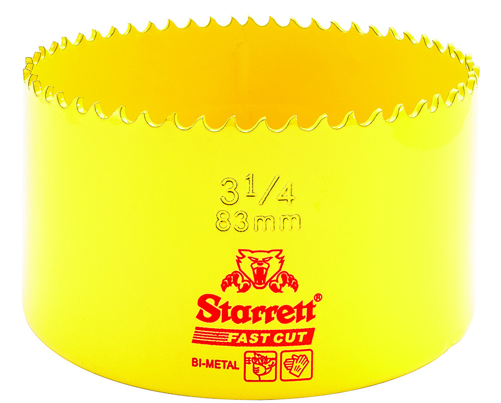 Starrett - FCH Bi-Metal Fast Cut Holesaw 83mm (3.1/4inch) - Image 2