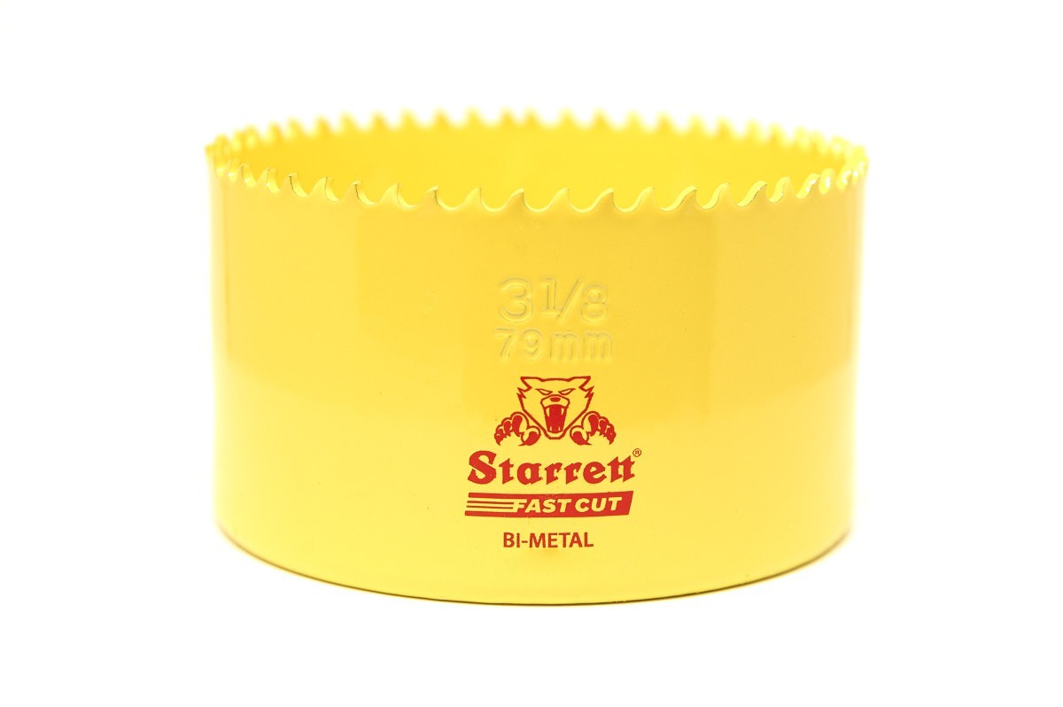 Starrett - FCH Bi-Metal Fast Cut Holesaw 79mm (3.1/8inch)