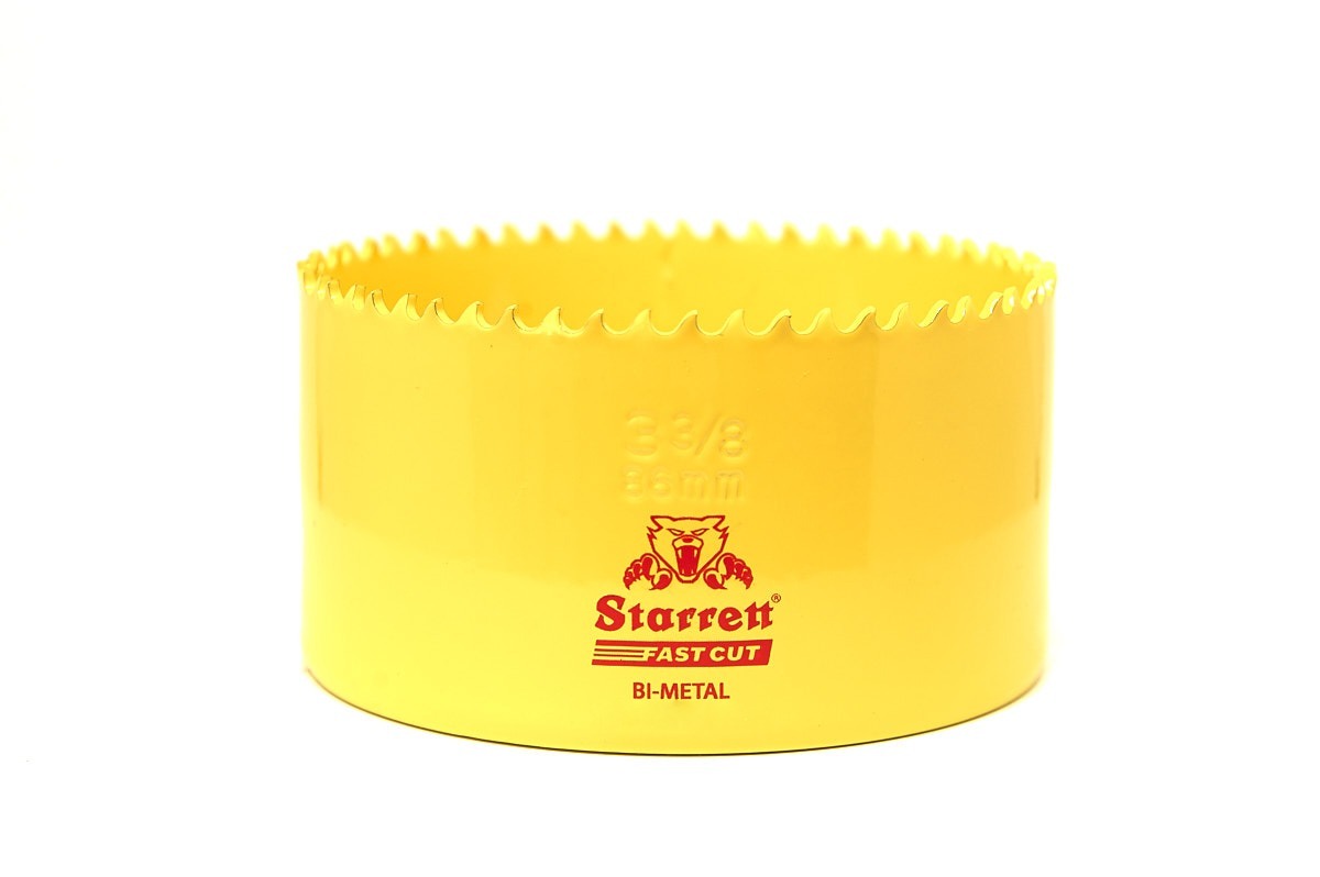 Starrett - FCH Bi-Metal Fast Cut Holesaw 86mm (3.3/8inch)