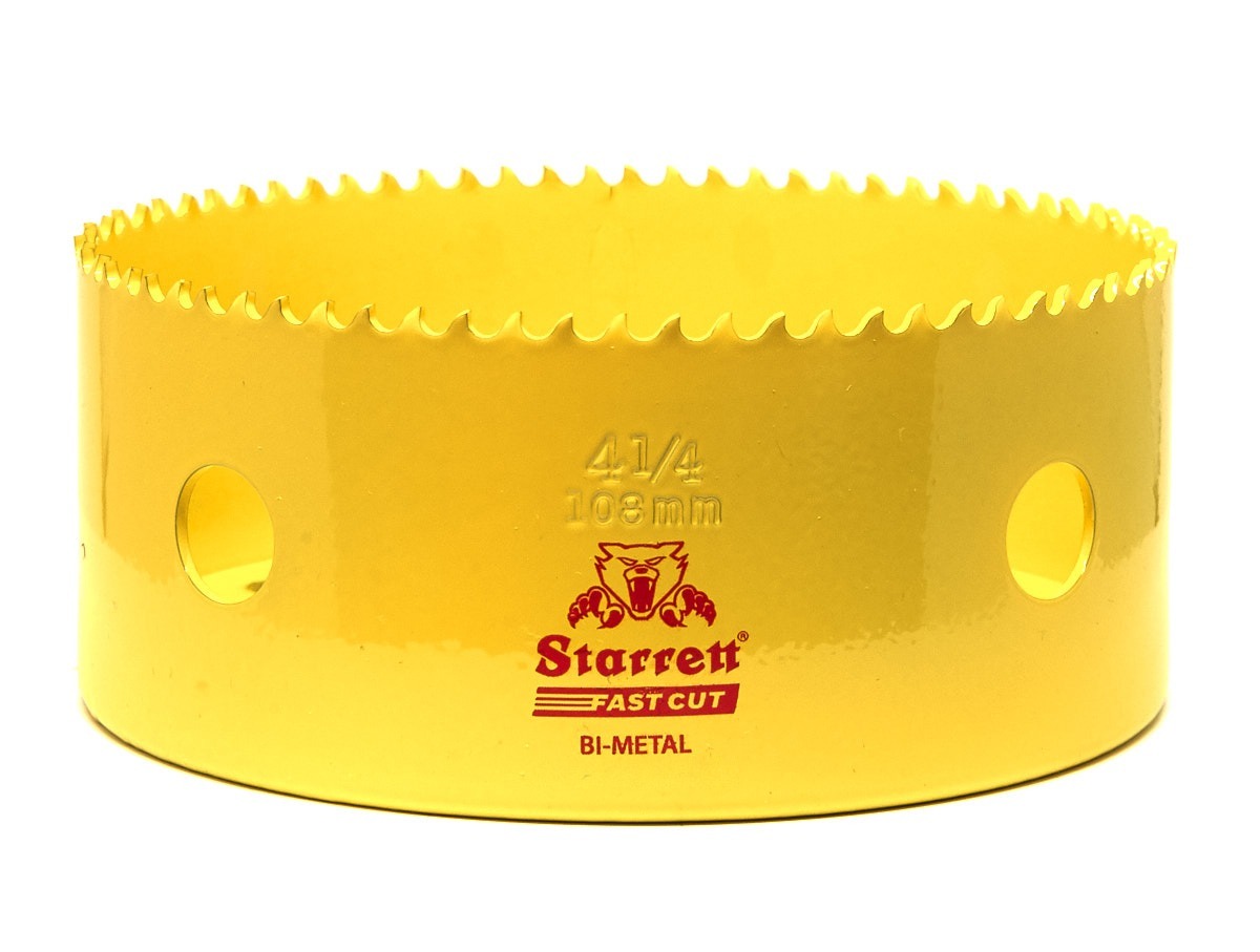 Starrett - FCH Bi-Metal Fast Cut Holesaw 108mm (4.1/4inch)