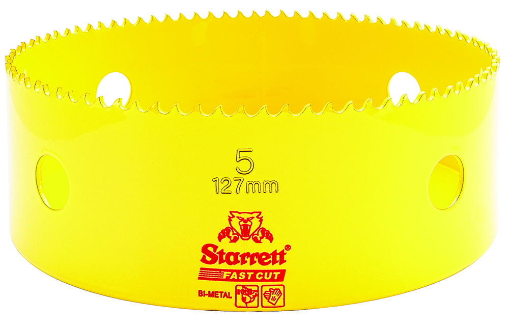 Starrett - FCH Bi-Metal Fast Cut Holesaw 127mm (5inch) - Image 2