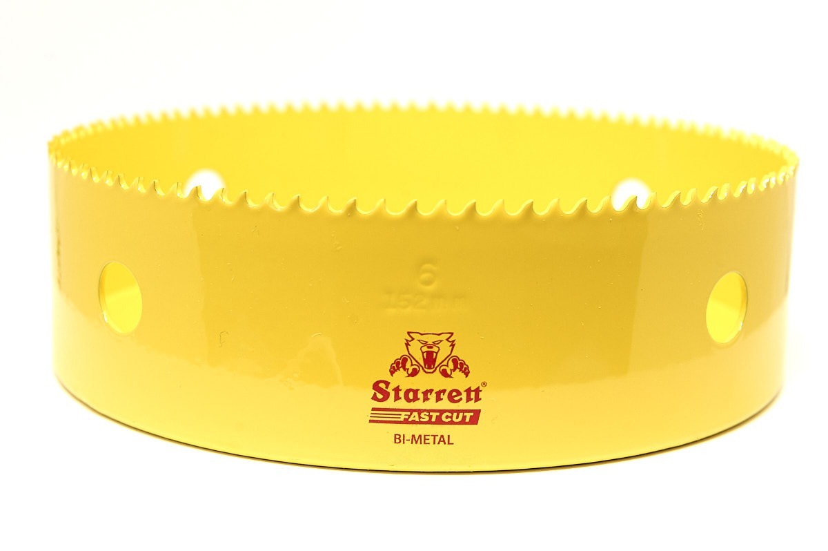 Starrett - FCH Bi-Metal Fast Cut Holesaw 152mm (6inch)