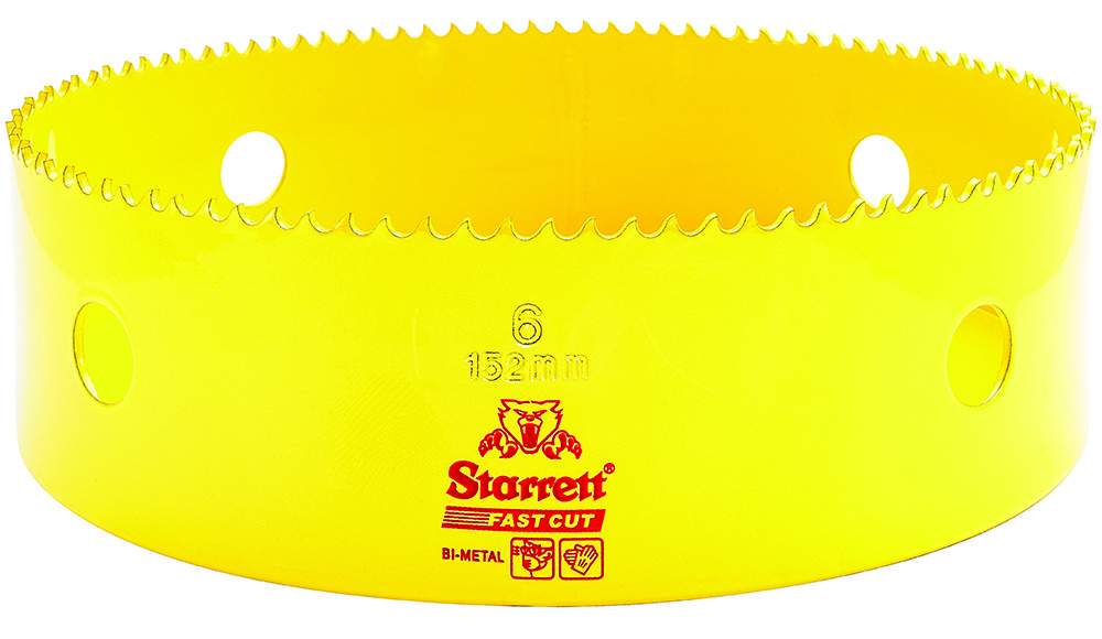 Starrett - FCH Bi-Metal Fast Cut Holesaw 152mm (6inch) - Image 2