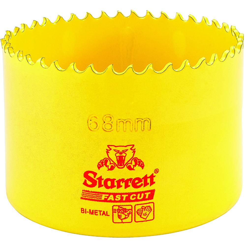 Starrett - FCH Bi-Metal Fast Cut Holesaw 68mm (2.11/16inch) - Image 2