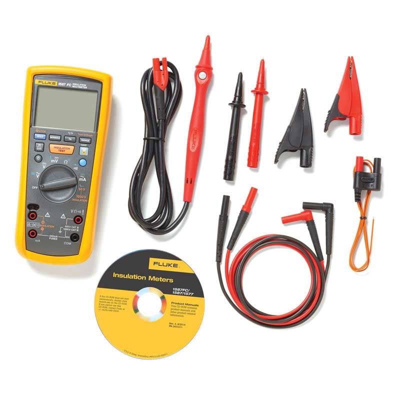 FLUKE - INSULATION MULTIMETER W/TEMP, CAPACITANCE, FREQ, FC - Image 2