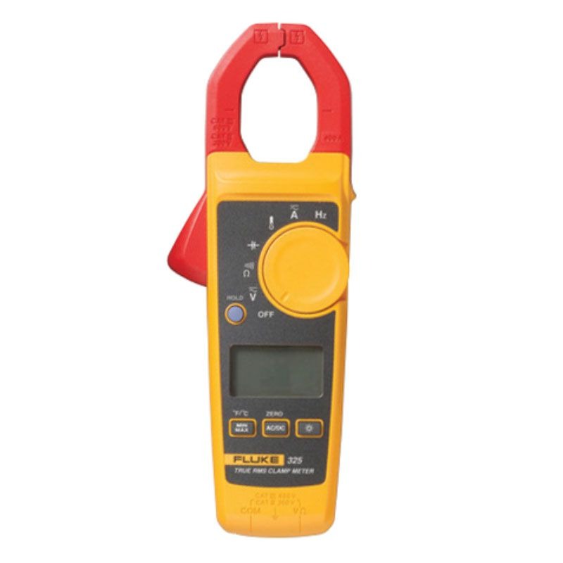FLUKE - CLAMP METER 400A AC/DC, 600V TRMS FREQ. W/TEMP, MIN/MAX