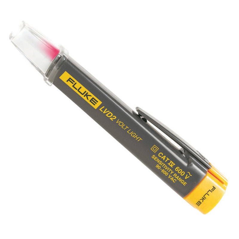 FLUKE - VOLT LIGHT AC VOLTAGE DETECTOR AND LED FLASHLIGHT, PEN STYLE
