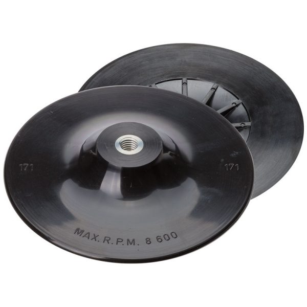 Flexi-Pads - 7"/178mm Nylon Backing Pad - Int 5/8"UNC