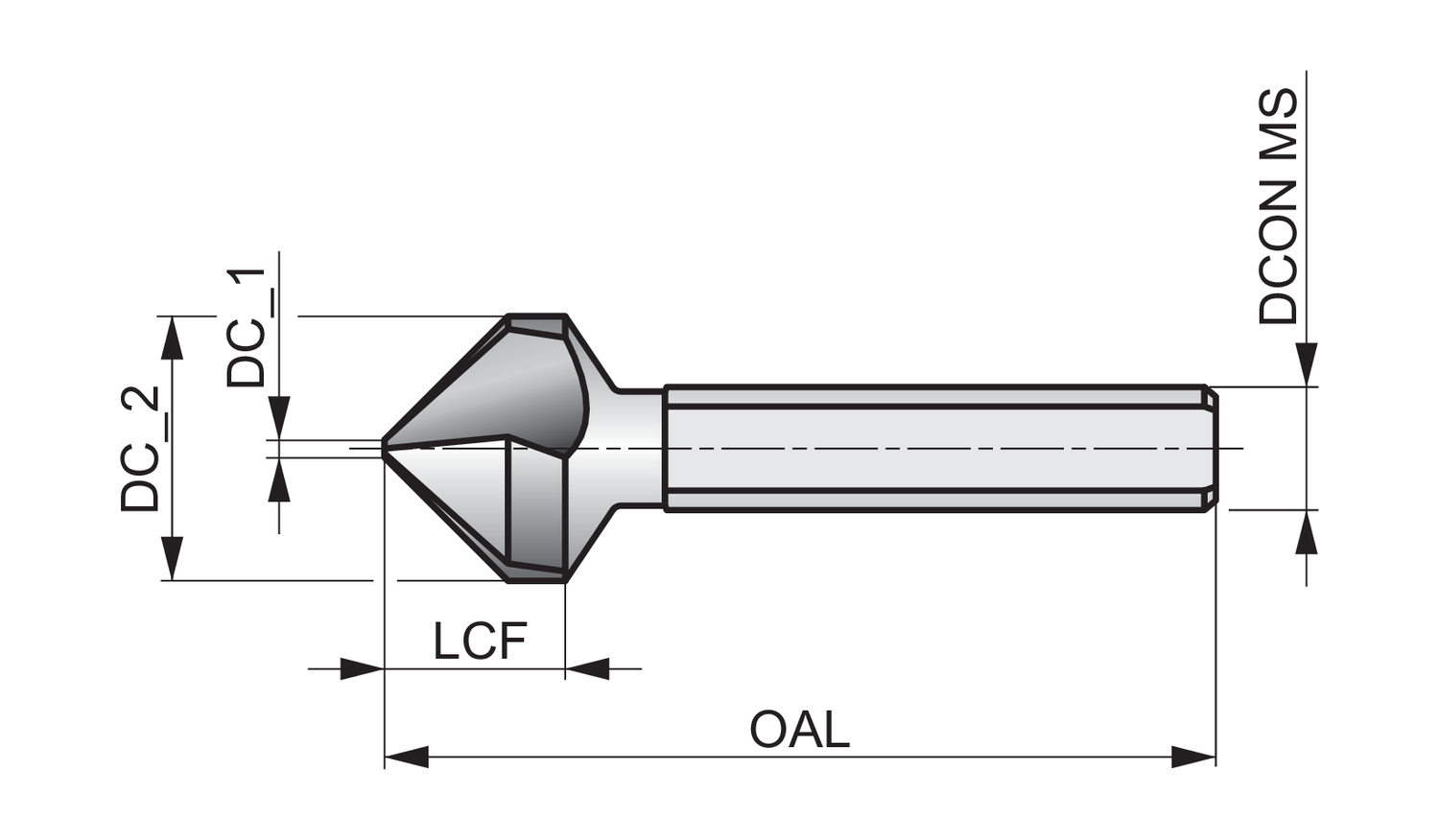 DORMER G10650.0 Countersinks / Bors - Image 2