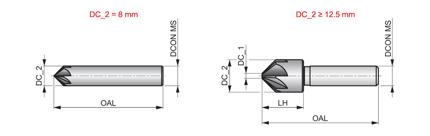 DORMER G13216.0 Countersinks / Bors - Image 2