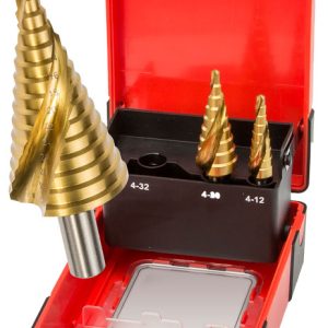 Geiger - Ti-nite Coated Spiral Flute Step Drill Set