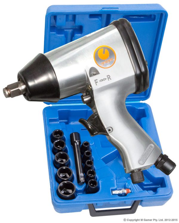 Geiger 1/2'' Impact Wrench Kit (10 Sockets)