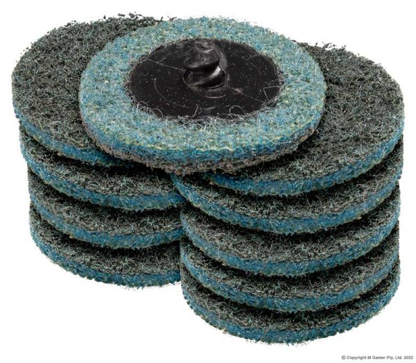 Geiger - 50mm Abrasive Disc Pack (Blue)