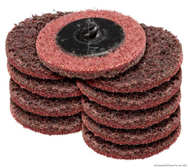 Geiger - 50mm Abrasive Disc Pack (Maroon)