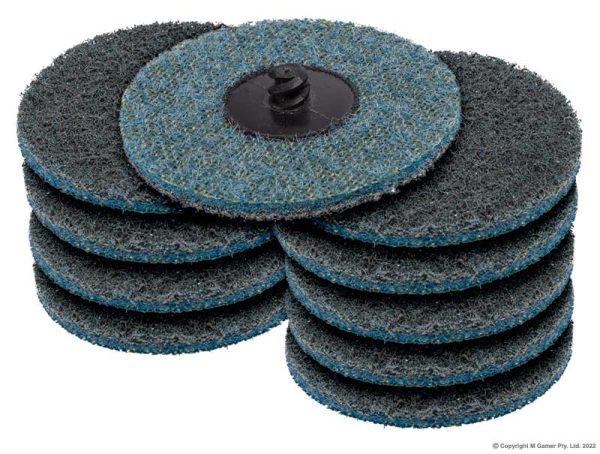 Geiger - 75mm Abrasive Disc Pack (Blue)