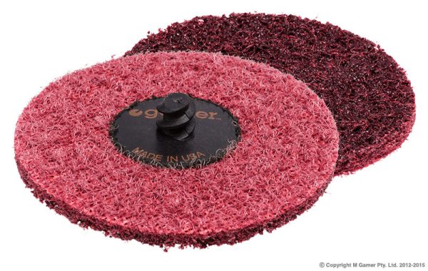 Geiger - 75mm Abrasive Disc (Maroon)