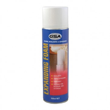GSA - EXPANDING FOAM 500ml AEROSOL