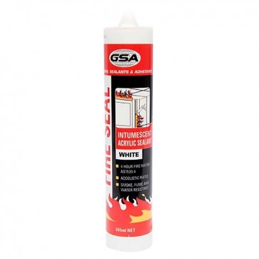 GSA - SEALANT, FIRE RATED. WHITE 300ml TUBE