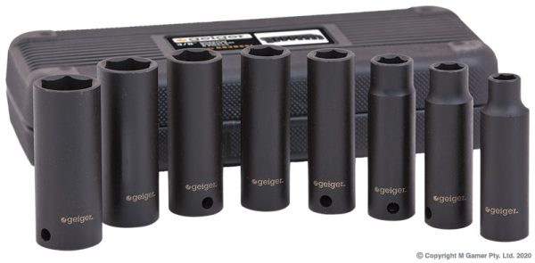 Geiger - 3/8" Drive Imperial Socket Set (8pc.)
