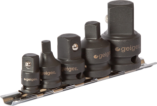 Geiger 5 Piece Impact Adaptor Set