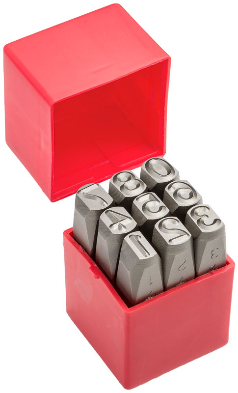 12mm Number Stamps