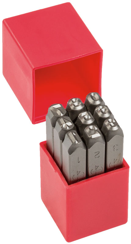 3mm Number Stamps