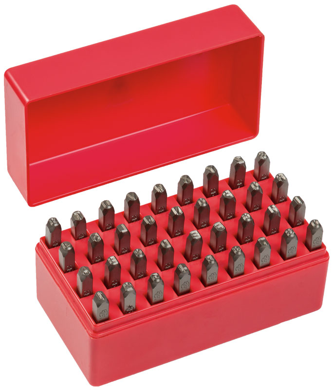 3mm Number & Letter Stamps