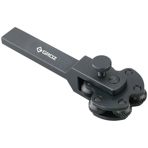 KT/6-1 GROZ KNURLING TOOL HOLDER, 3 PAIRS OF 19MM DIA. KNURLS, 190 X 35 X 16MM