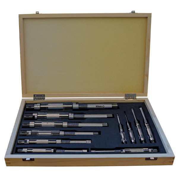 AHR/8/ST GROZ ADJUSTABLE HAND REAMER SET, H4 - H11, 11.9 - 26.98MM